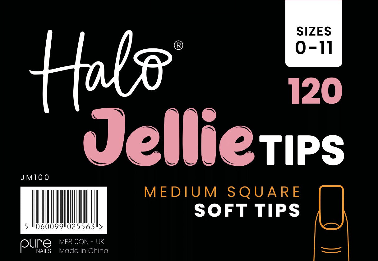 Halo Jellie Tips Medium Square 120