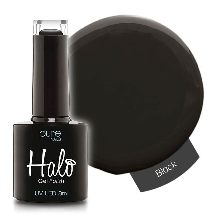 Halo Gel Polish - Black