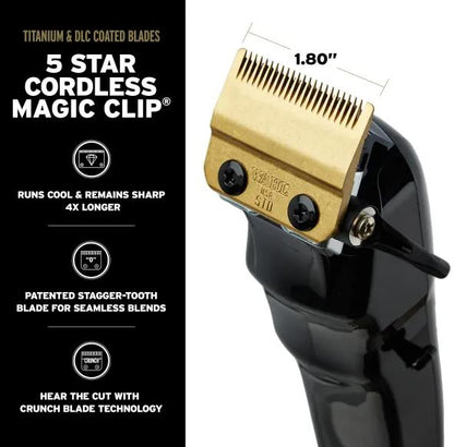 Clipper Kit Barber Combo 5 Star