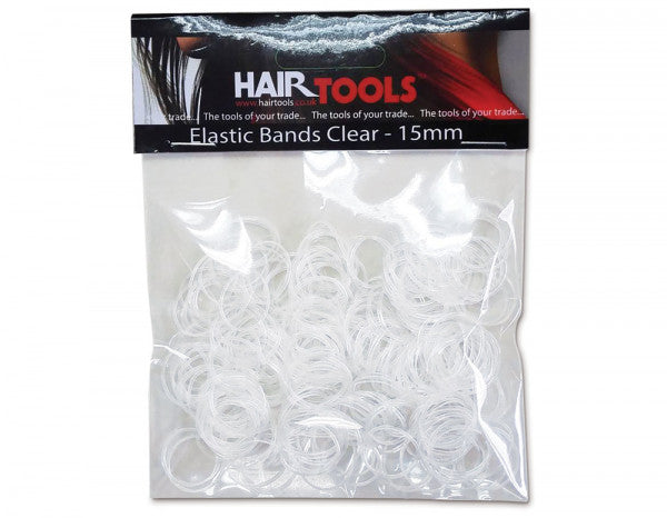 Hairtools Rubber Bands - Clear 300Pk