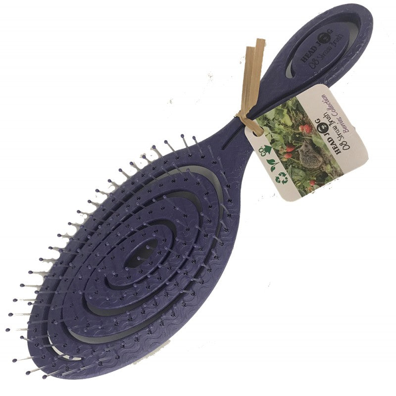 Head Jog Straw Brush - Blueberry