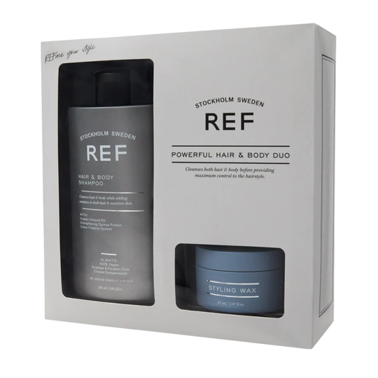 REF Powerful Hair & Body Duo Men Gift Box