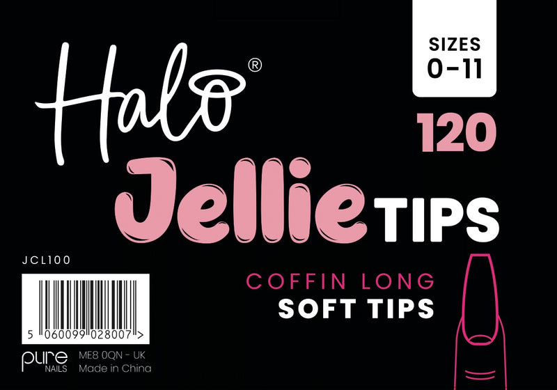 Halo Jellie   Tips Coffin Long 120