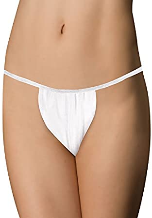 Disposable G-String 50Pk - White