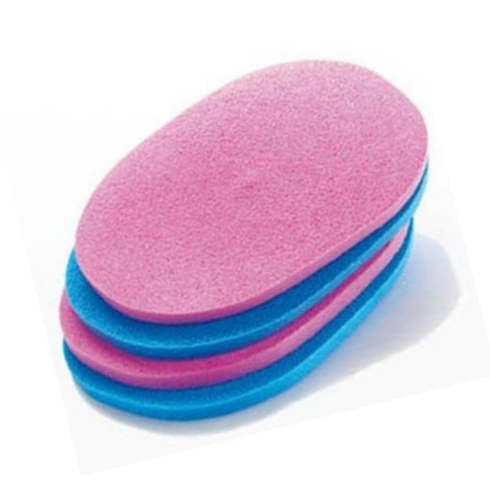 Mousseline Sponges (2 X Pink, 2 X Blue)