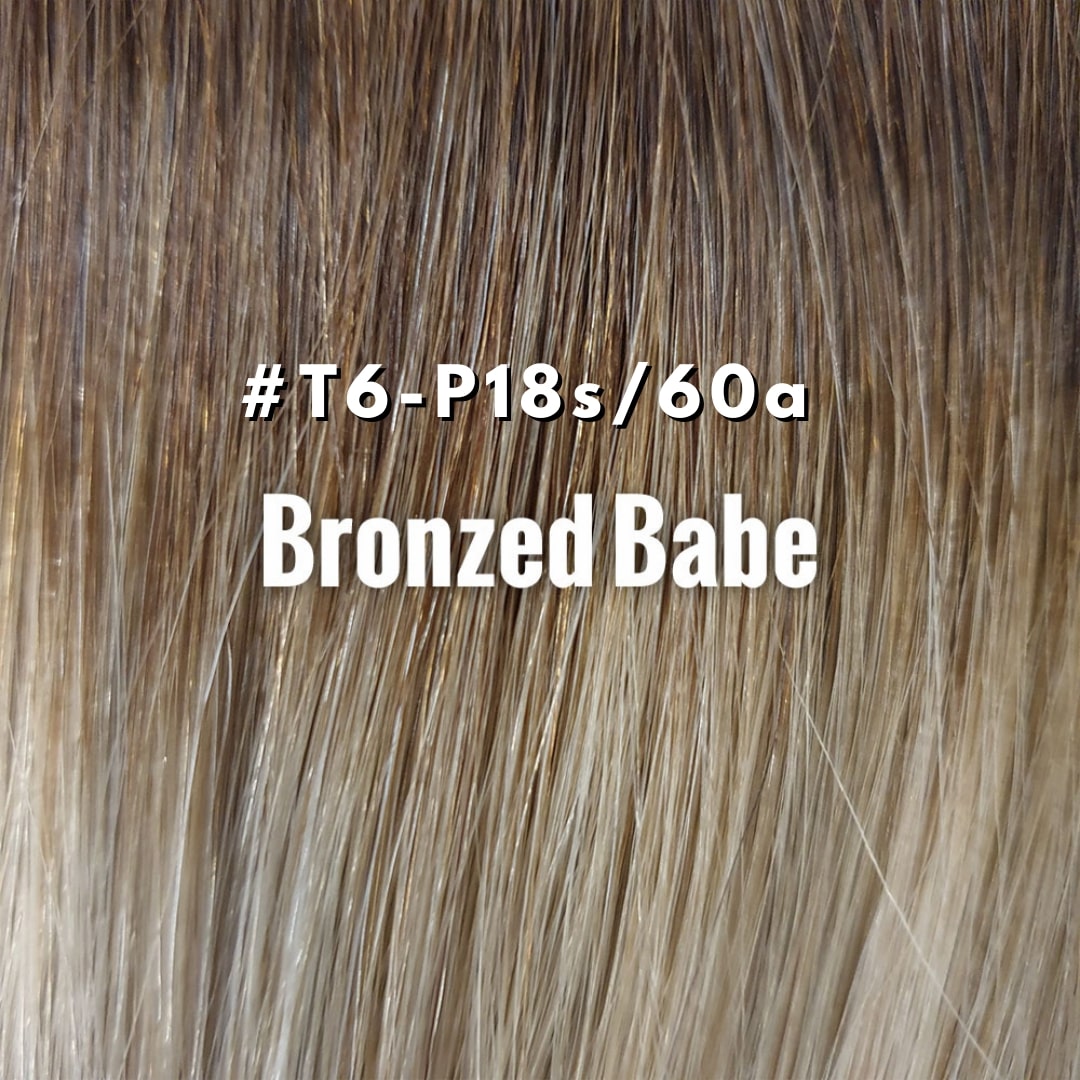 Heavenly Hair Clip In 16" - Bronzed Babe