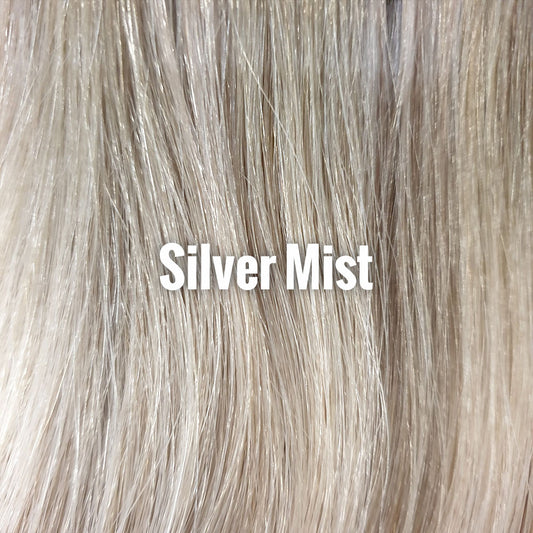 Heavenly Hair Clip In 16" - Silver Mist