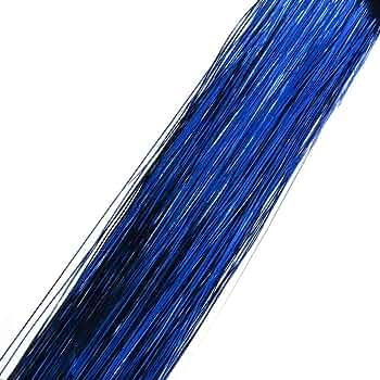 Hair Tinsel - Dark Blue