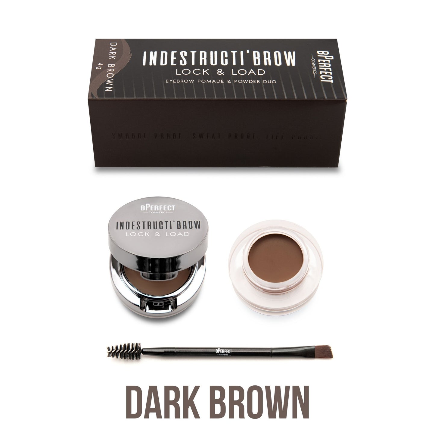 Indestructi’Brow Eyebrow Duo - Dark Brow