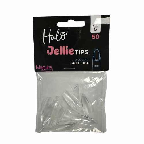 Halo Jellie   Tips Almond, Sizes 5, 50Pk