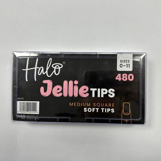 Halo Jellie   Tips 480Pk Medium Square