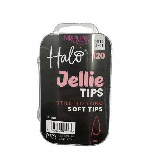 Halo Jellie   Tips Stiletto Long 120
