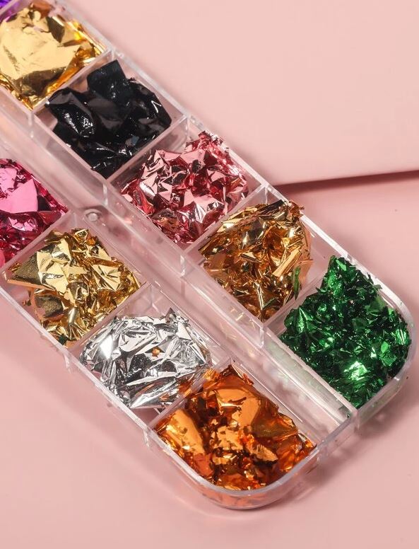 Nail Art Foil Pack - Multi Color