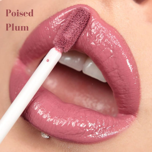 Mrs Kisses Lip Gloss - Poised Plum