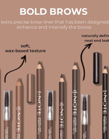 Note Natural Eyebrow Pencil Brown