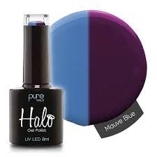 Halo Gel Polish - Mauve/Blue