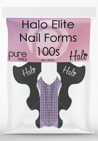 Halo Elite Nail Forms 100Pk