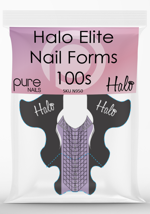 Halo Elite Nail Forms 100Pk