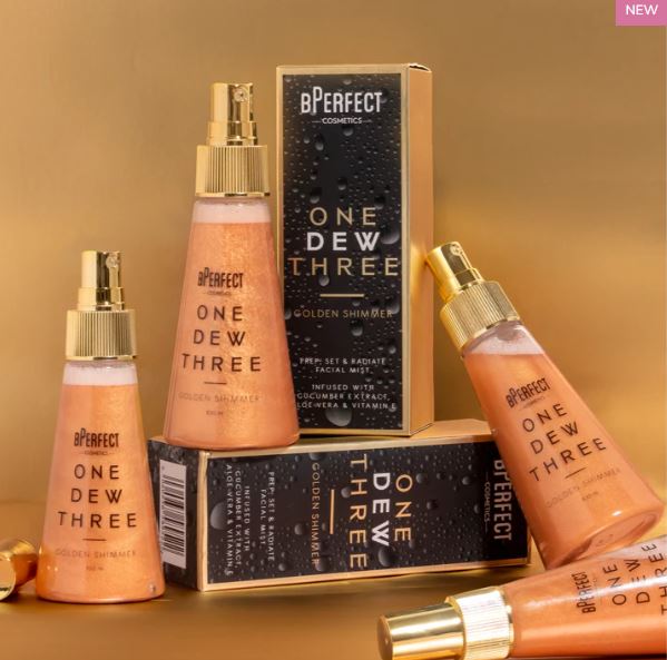 One Dew Three Shimmer Spray - Golden