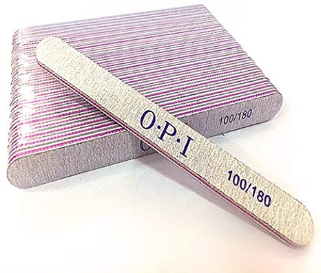 Opi Nail Files Straight 100/180 20Pk