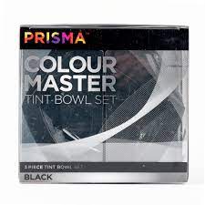 Prisma Master Tint Bowl Set 3Pk Black