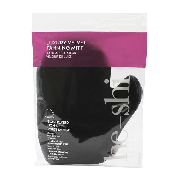 He-Shi Luxury Velvet Tanning Mitt