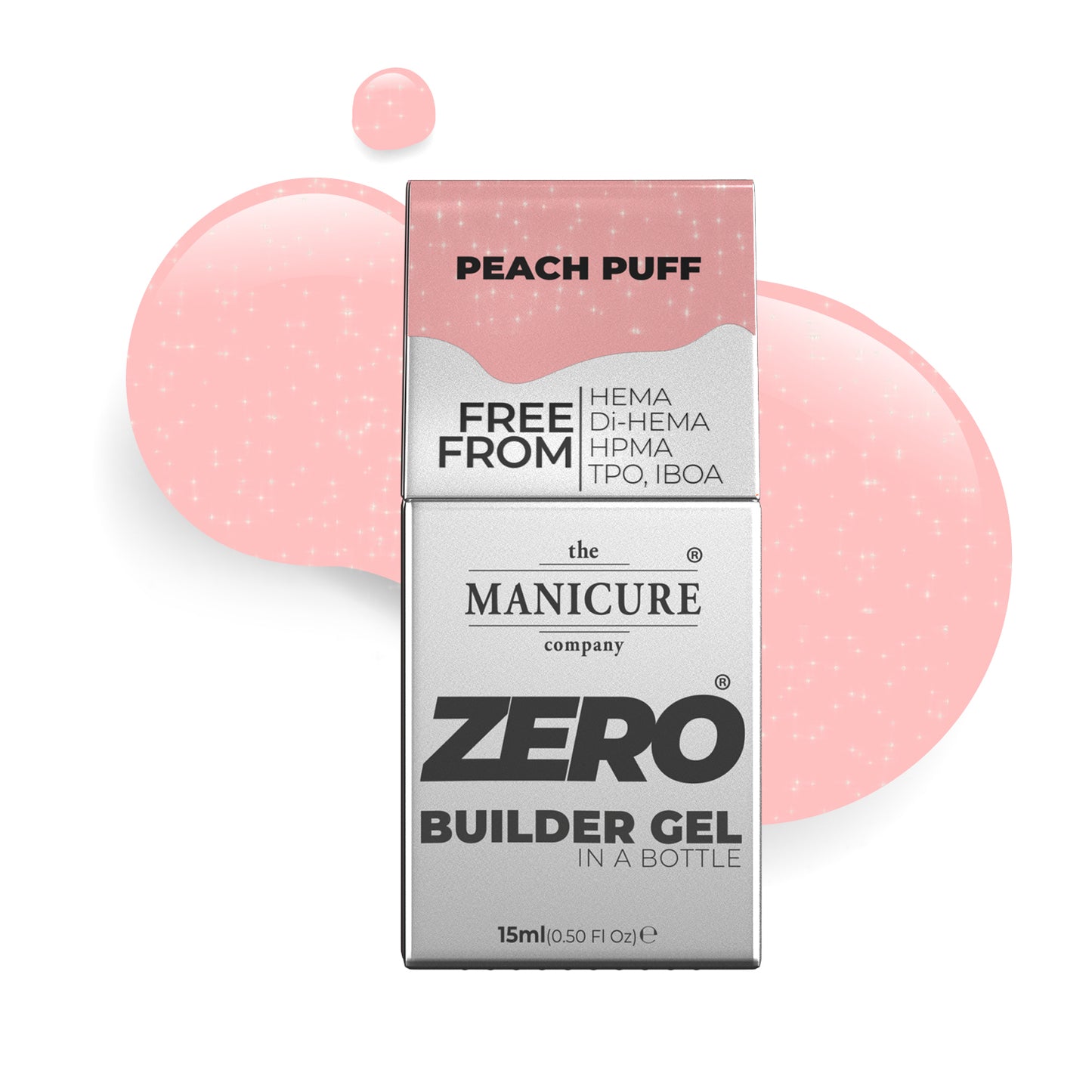 Zero Builder Gel In A Bottle - Peach Puf