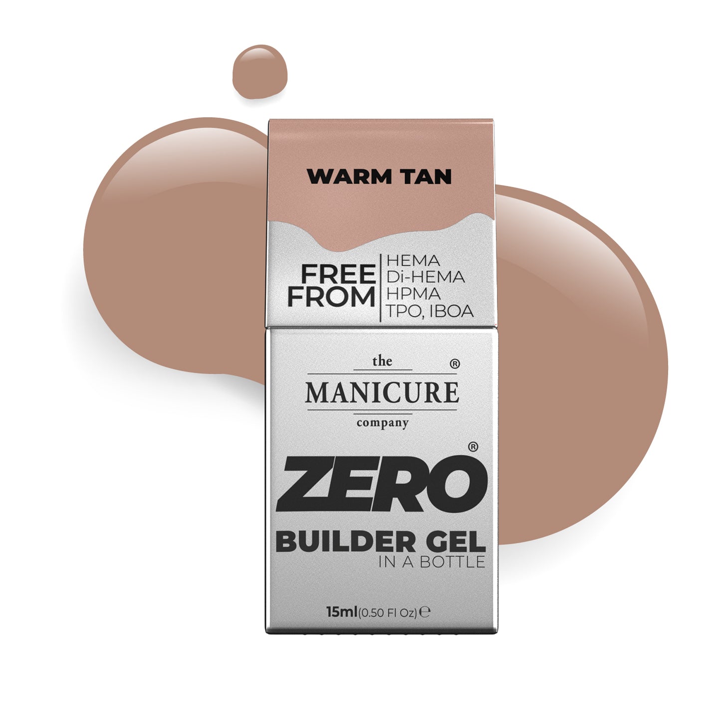 Zero Builder Gel In A Bottle - Warm Tan