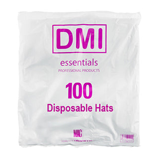 Dmi Essentials Polythene Hats 100Pk