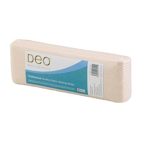 Deo Fabric Wax Strips 100Pk