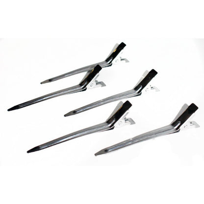 Hairtools Section Clips (Card Of 6)