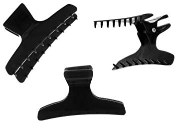 Butterfly Clamps Large - Black 12Pk