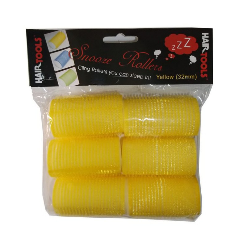 Hair Tools Snooze Rollers - Yellow 32Mm
