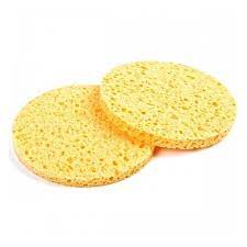 Mask Removing Sponges Yellow4"X 2