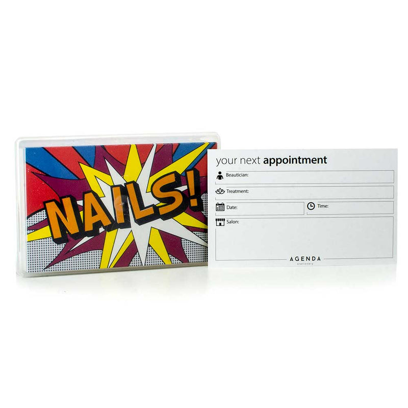 Appointment Cards 100Pk - Pop Art Nails