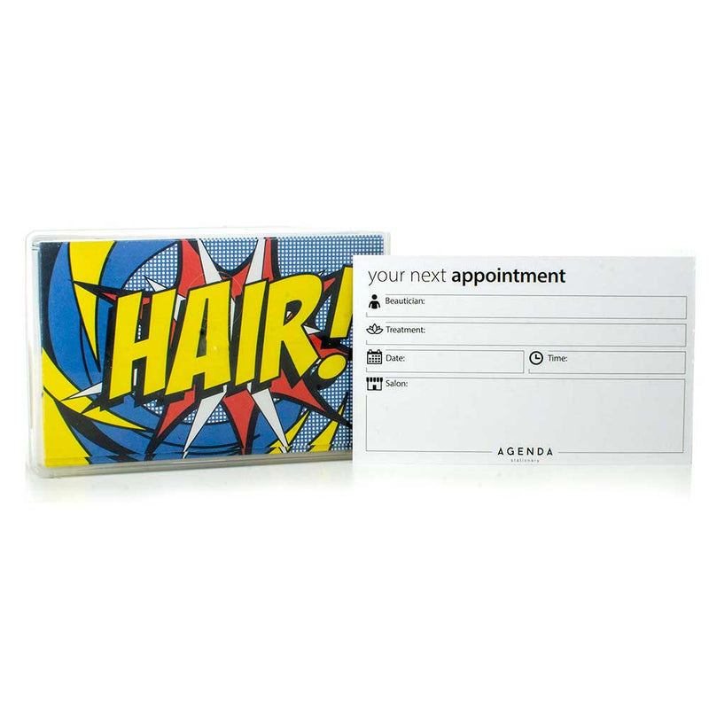 Appointment Cards 100Pk - Pop Art Hair