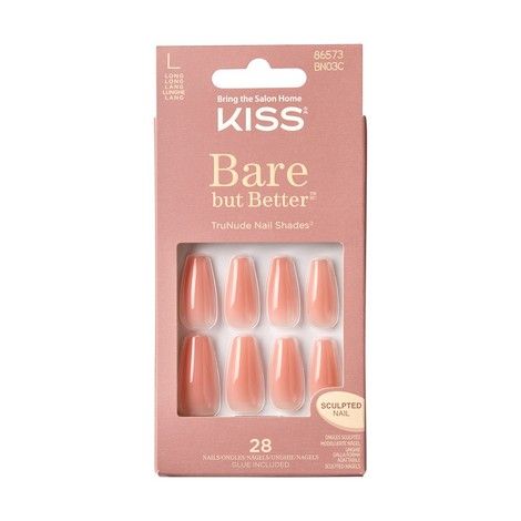 Kiss Bare-But-Better Nails - Nude Glow