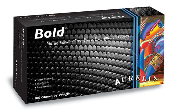 Bold Nitrile Gloves Pf - 100Pk - Medium