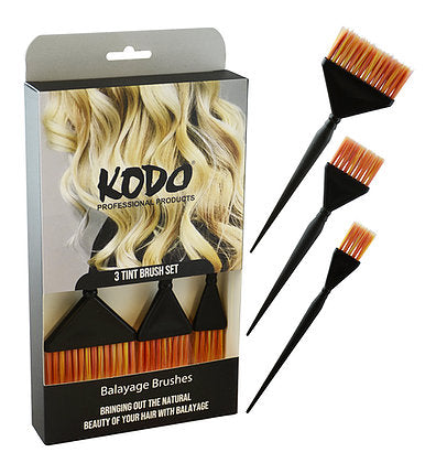 Kodo 3Pk Flame Tint Brush Set