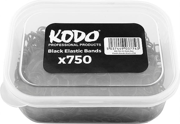 Kodo Box Elastic Bands Black X 750