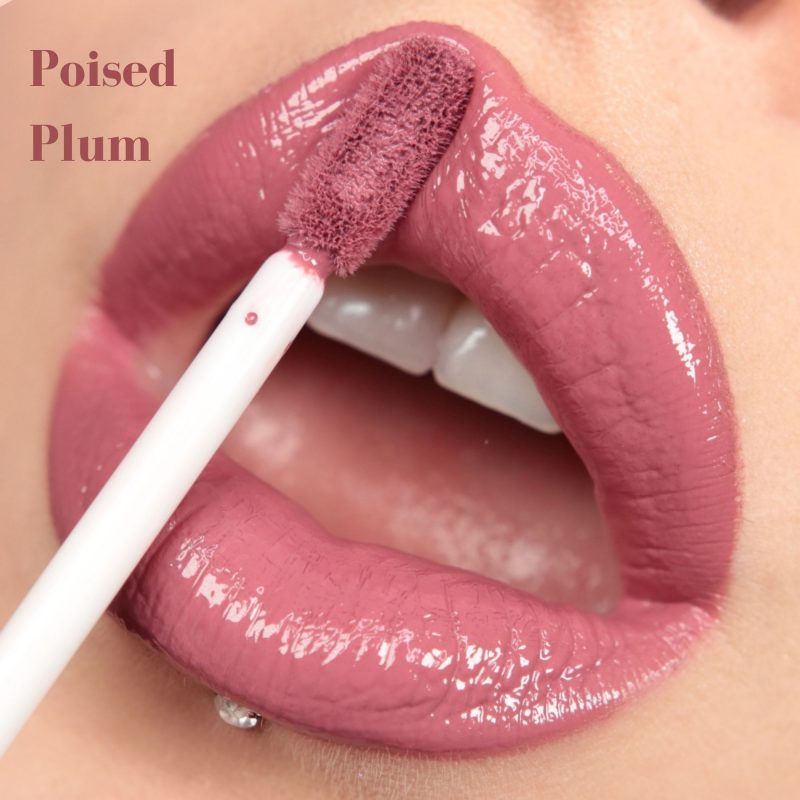 Mrs Kisses Lip Gloss - Poised Plum