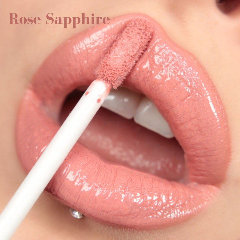 Mrs Kisses Lip Gloss - Rose Sapphire