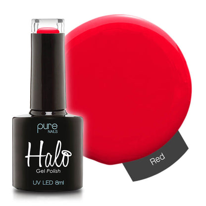 Halo Gel Polish - Red