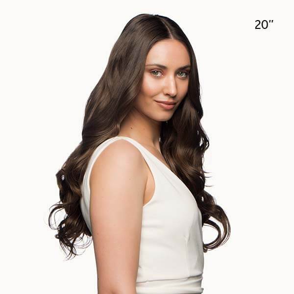 1Pc Curly Clip In - Pum Blossom 