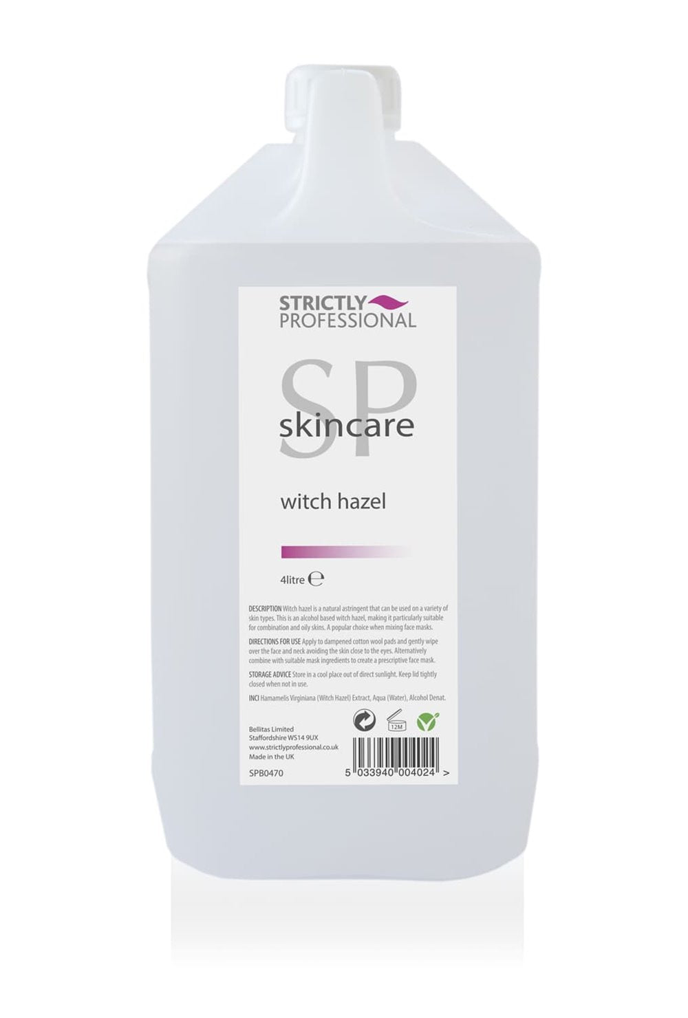 Sp Witch Hazel 4Ltr