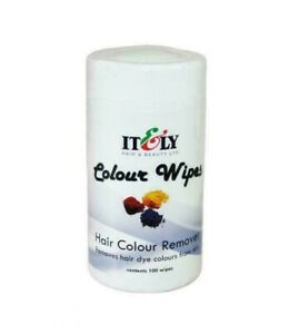 Italy Haircolor Remover Wipes 100Pk