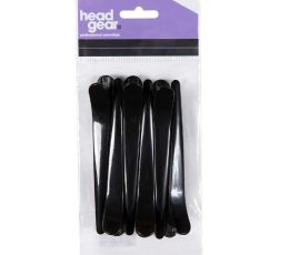 Head Gear Klip Itz Black 6pk