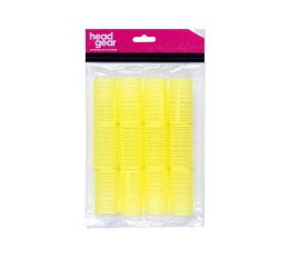 Head Gear Velcro Rollers 32mm - Yellow