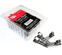 Hairtools Double Prong Curl Clips 72pk