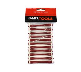 Hair Tools Perm Rods 4mm - Brick Red